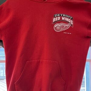 Vintage 1993 Detroit Red Wings NHL Hoodie – Jostens – Medium